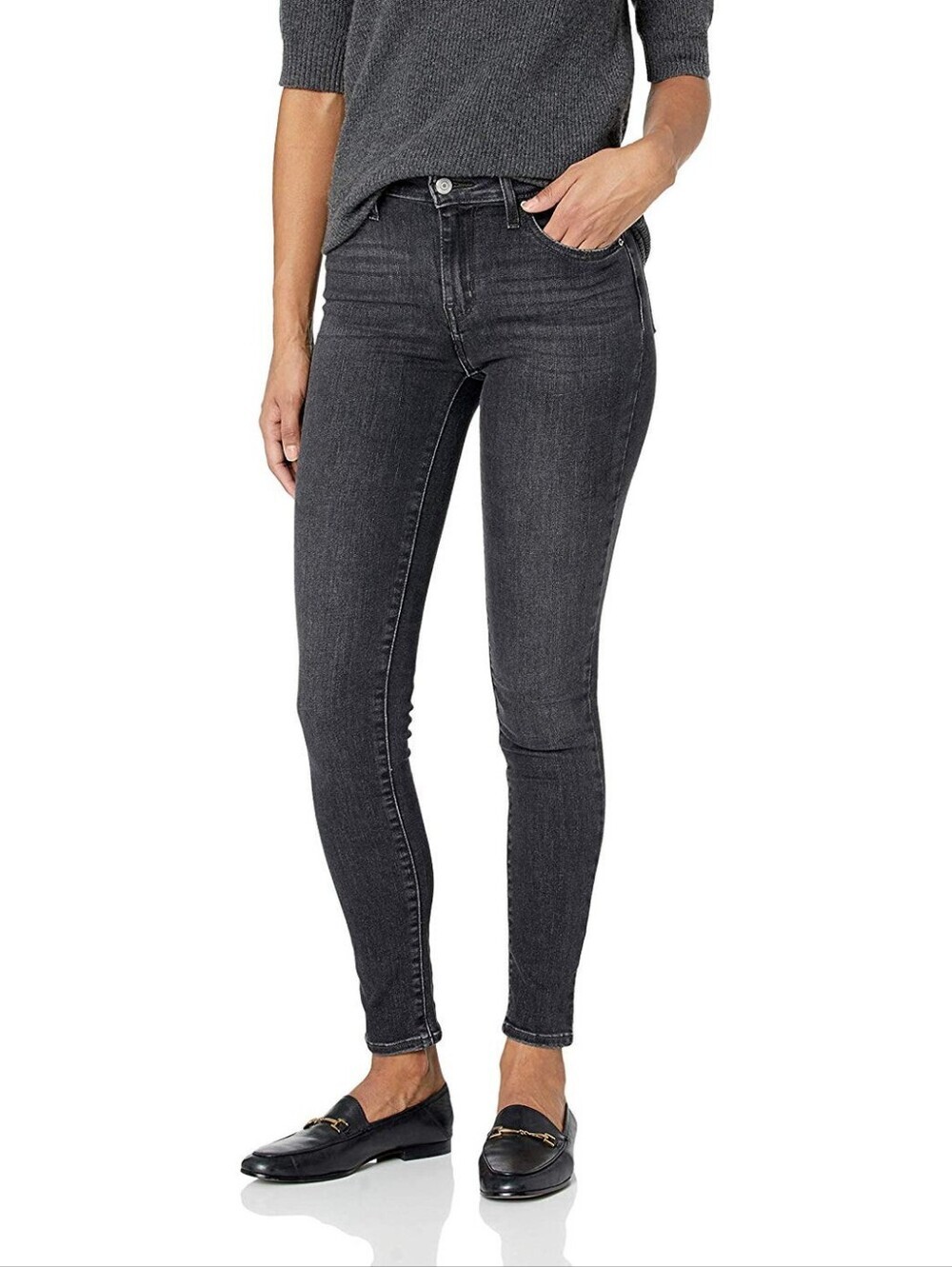 Levi's 721 High Rise Skinny Jeans, Steady Rock